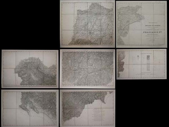 Carandini Carta Topografica Dominio Estense