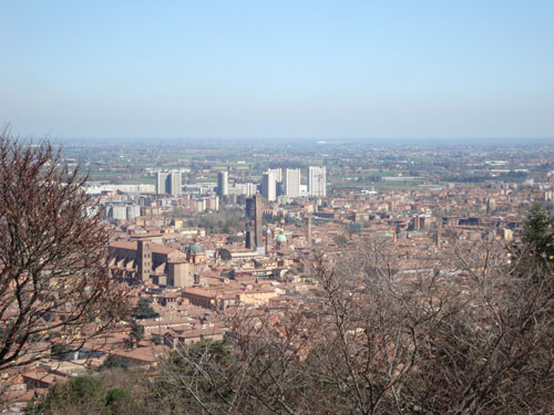 Bologna veduta Villa Aldini
