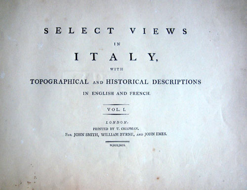 Smith Selected Views of Italy