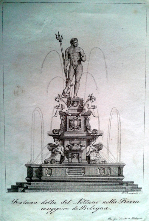 Giovanni Zecchi ca 1833-40, Fontana del Nettuno