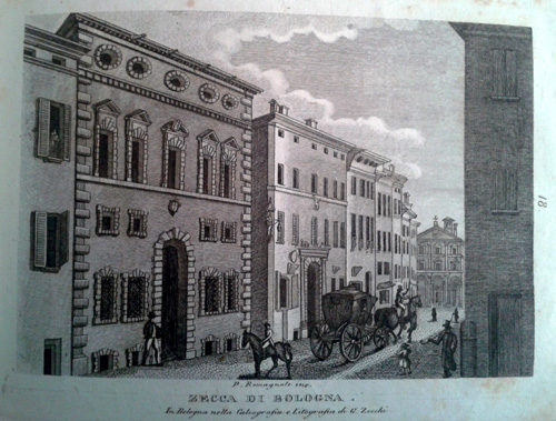 Giovanni Zecchi ca 1833-40, Zecca di Bologna