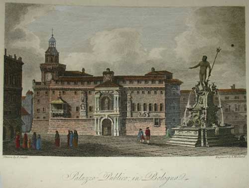Palazzo Comunale Bologna Smith 1792
