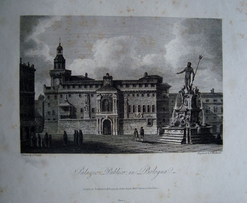 Palazzo Comunale Bologna Publico Smith 1792